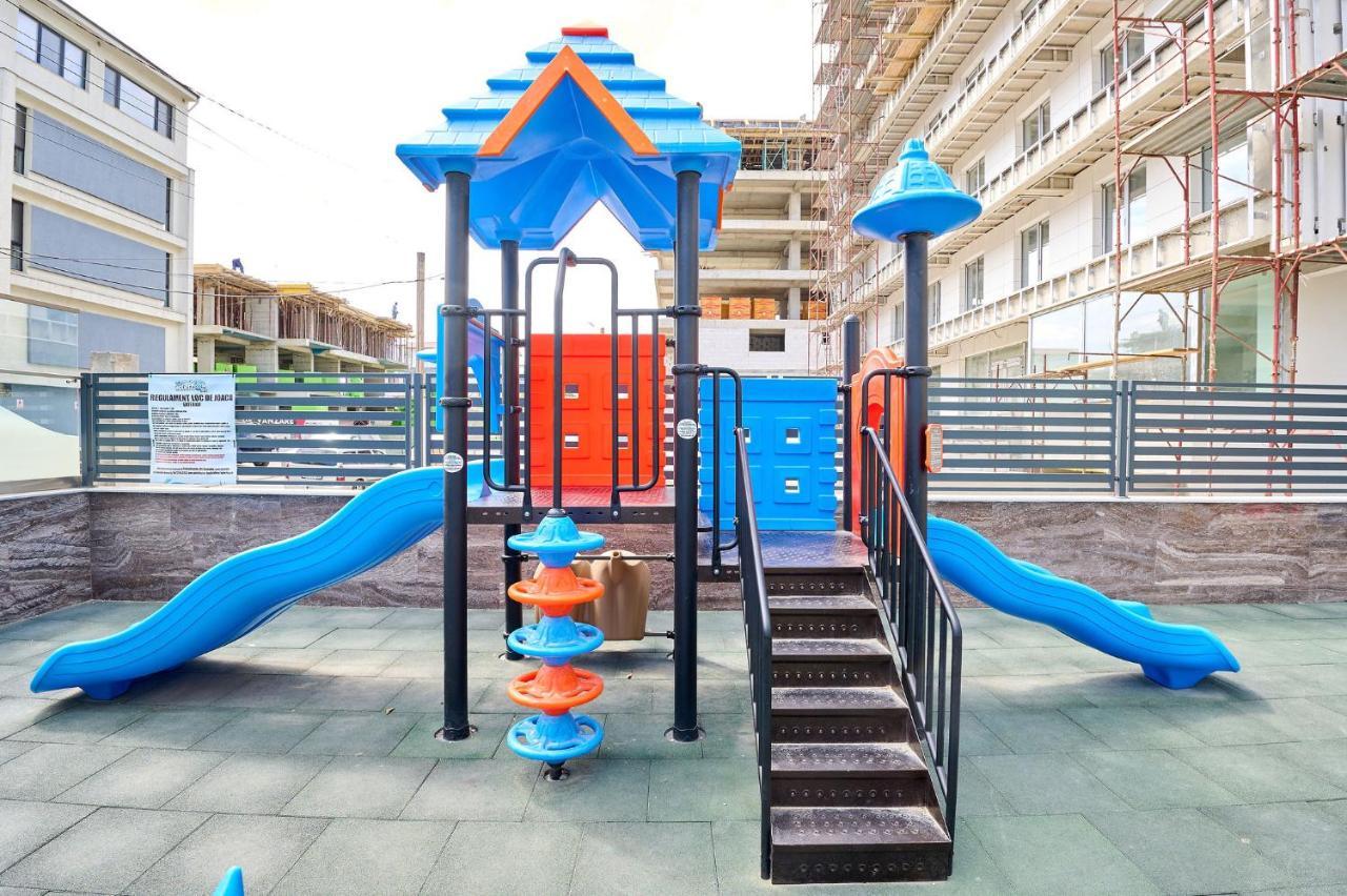 Apartament Andrei In Nord10 - Pool N Playground Mamaia Bagian luar foto